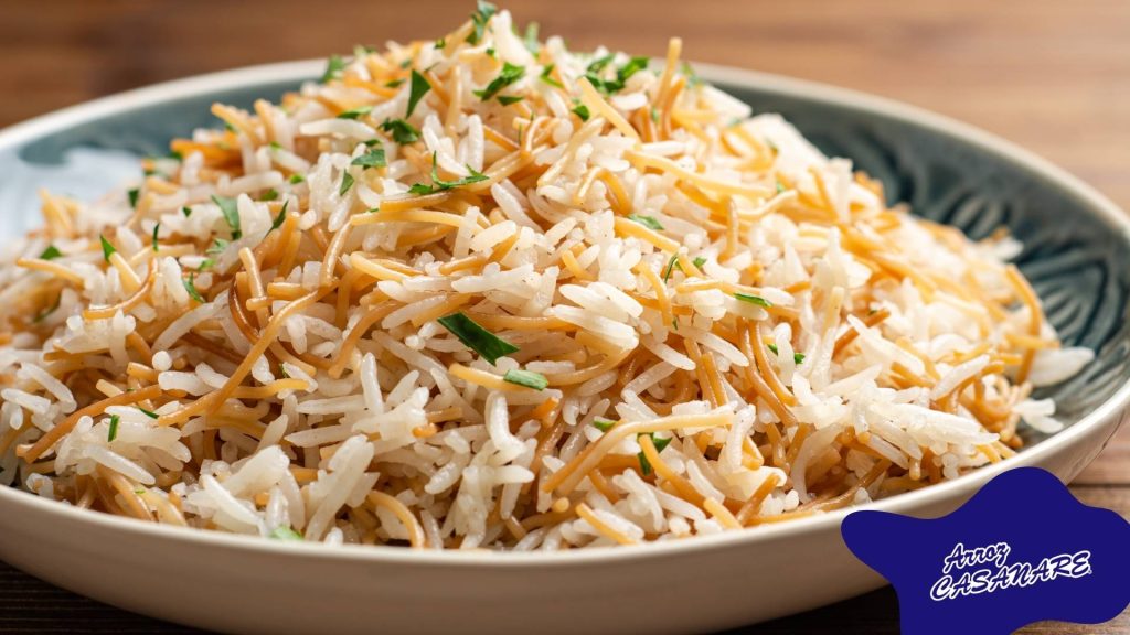 Arroz con fideos fácil y suelto con Arroz Casanare