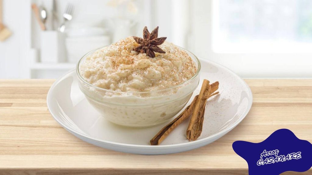 Arroz con leche colombiano cremoso y fácil
