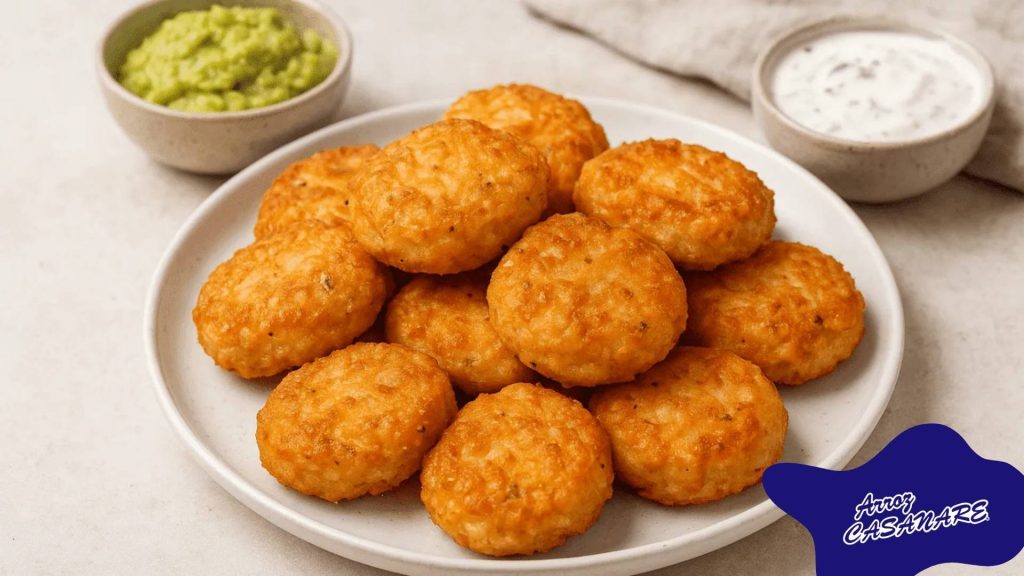 Buñuelos de arroz fáciles y crocantes con Arroz Casanare
