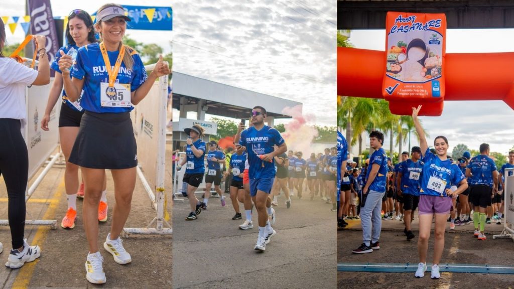 Running UNISANGIL UNAB Yopal 2025 y una ciudad en movimiento