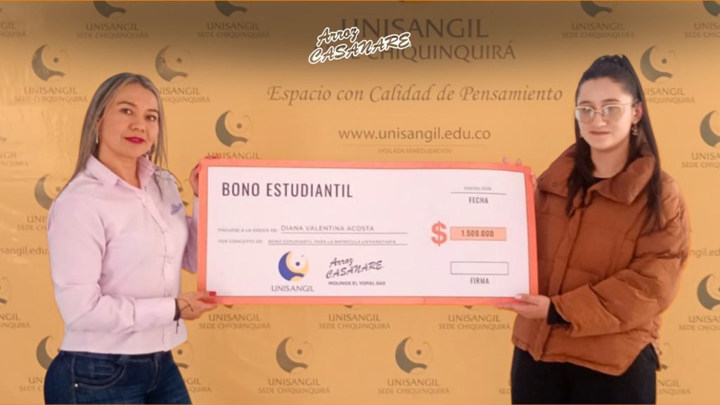 Arroz Casanare impulsa la educación con bono estudiantil 2026