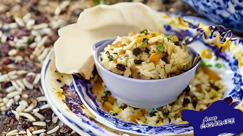 Arroz con fruta deshidratada fácil y lleno de sabor