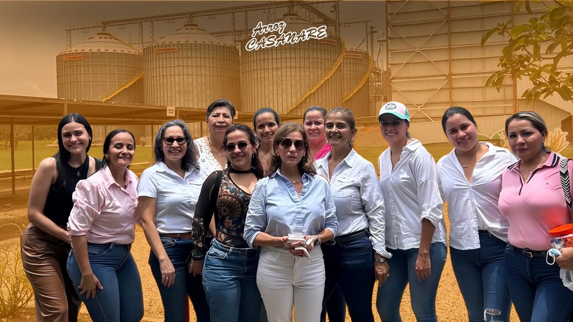 Día de la Mujer con mujeres arroceras y Arroz Casanare